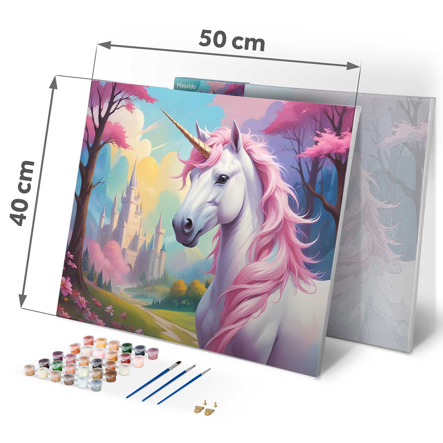 40x50 cm Masido vienaragius