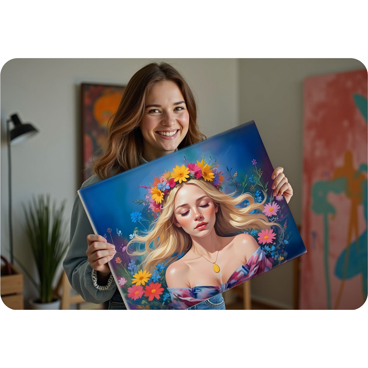 40x50 cm Massido Portretas moters