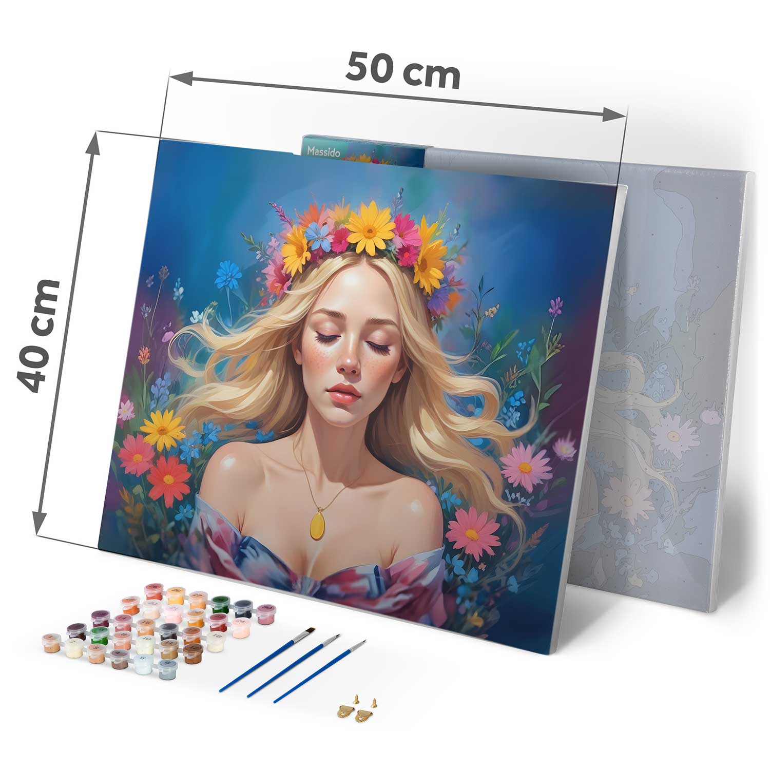 40x50 cm Massido Portretas moters