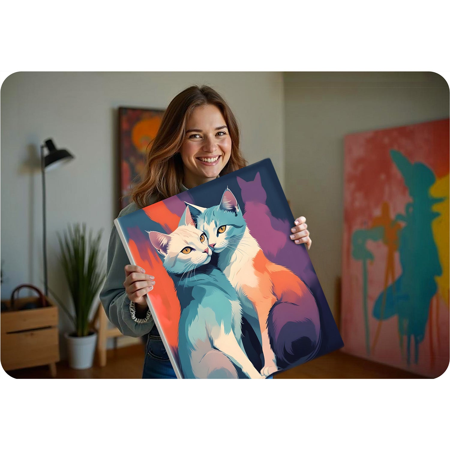 40x50 cm Massido Koty paveikslas