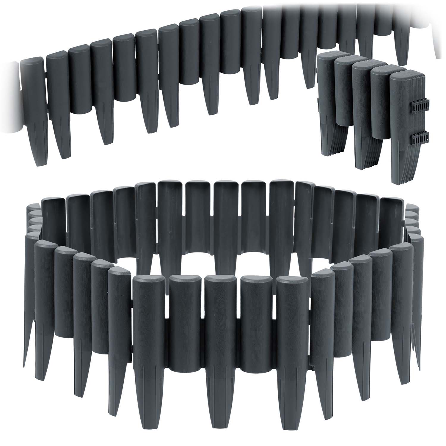 Laukiniai plotas 220 cm PL-961 pilkas