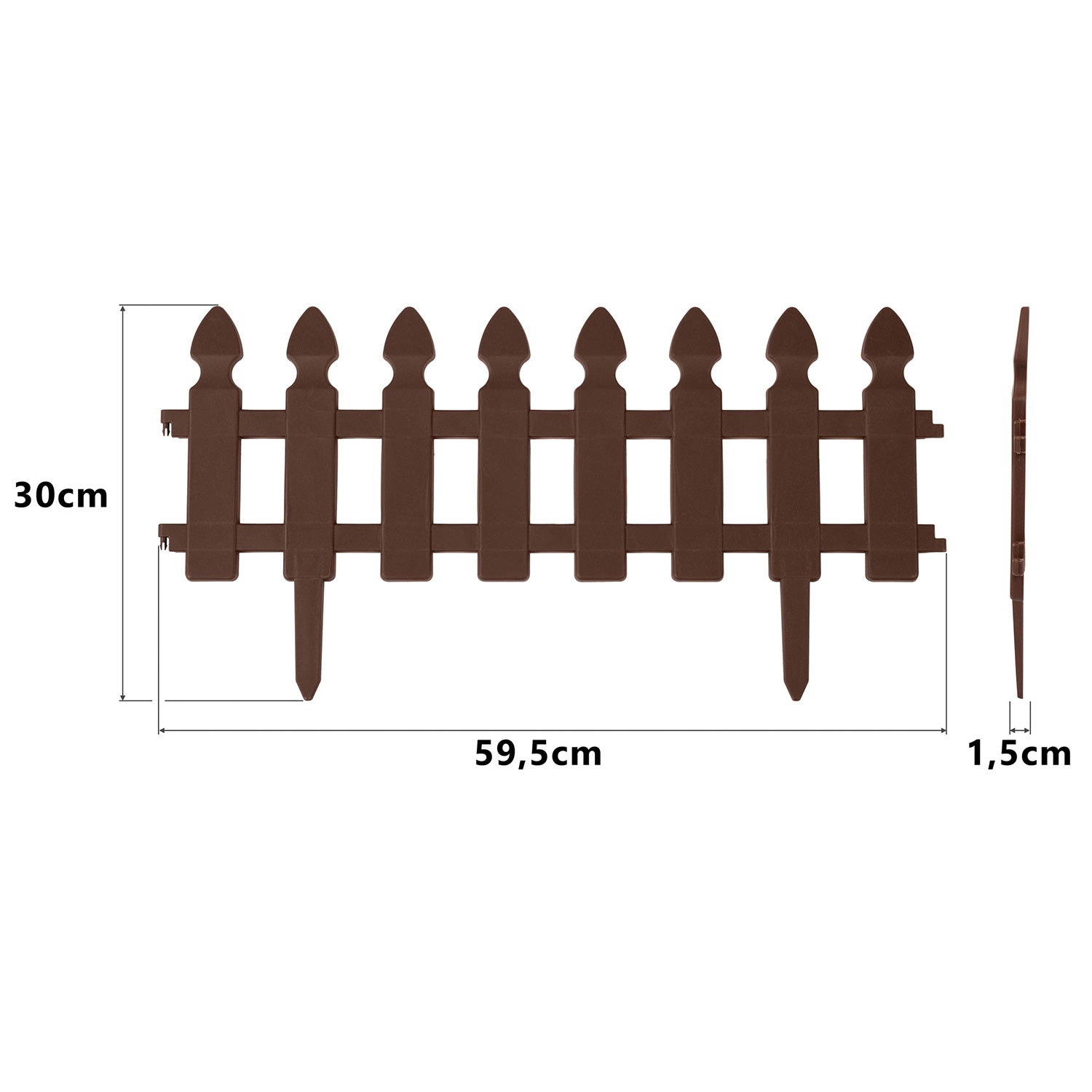 Laukiniai planai 240 cm PL-963 rudas