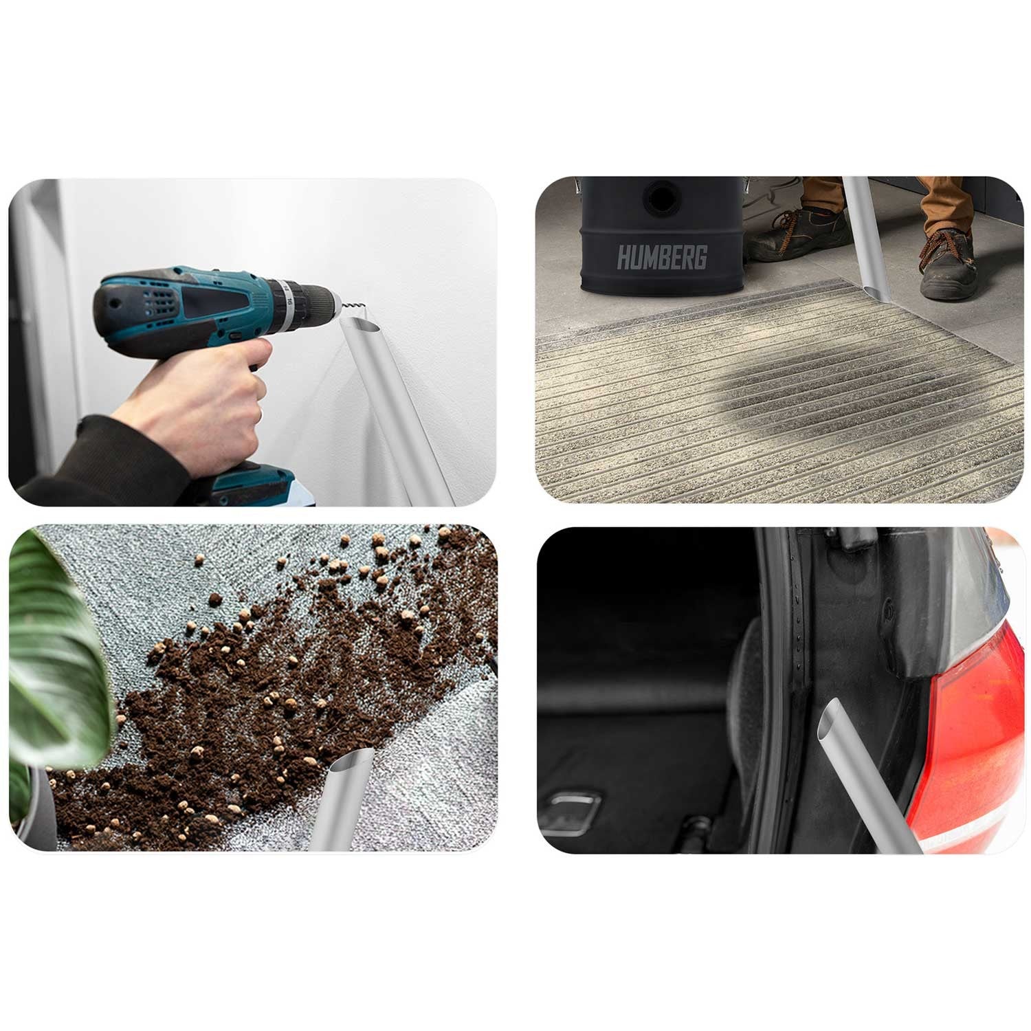 15L 1200W HM-404 degiklio dūmų siurbliai