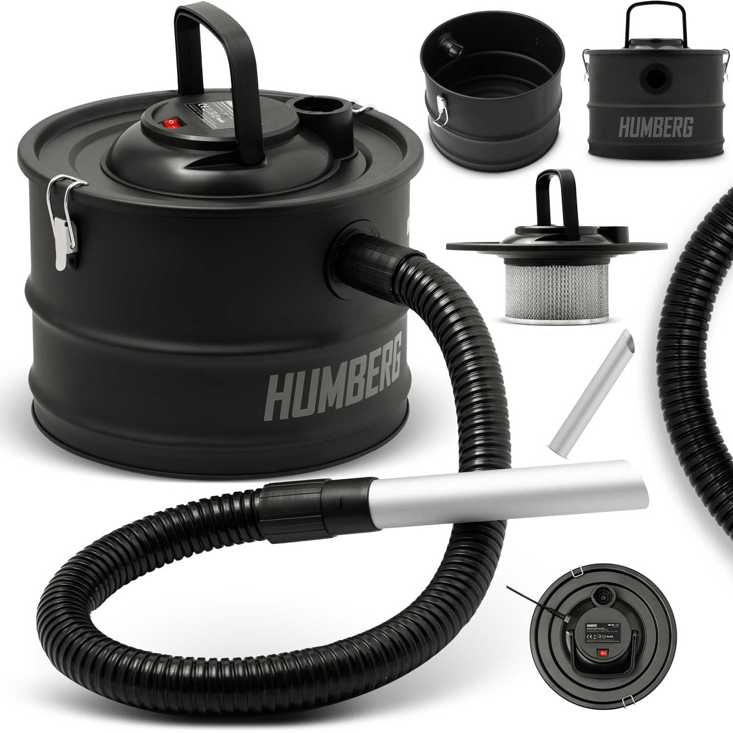 15L 1200W HM-404 degiklio dūmų siurbliai
