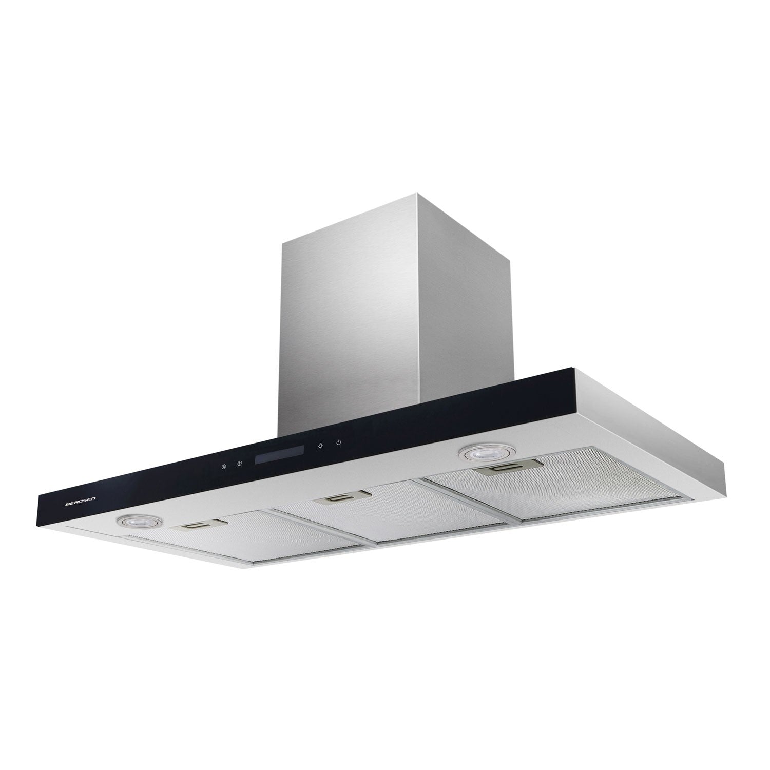 90 cm Inox Berdsen BE-90S virtuvės dangtelis