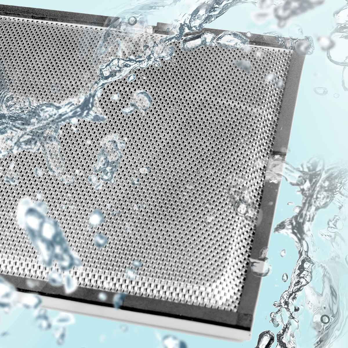 90 cm Inox Berdsen BE-90S virtuvės dangtelis