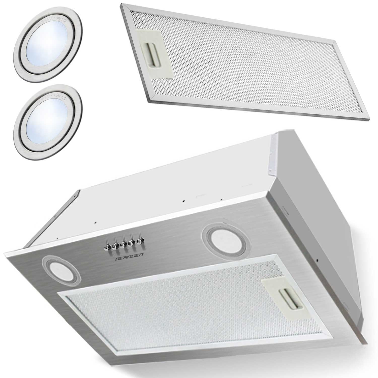 60 cm Inox BE-50 virtuvės spinta