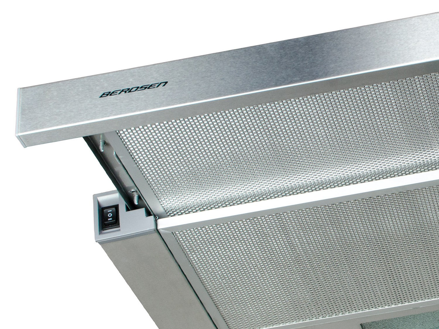 Berdsen BE-60-LW 60 cm INOX teleskopinis viryklės dangtelis