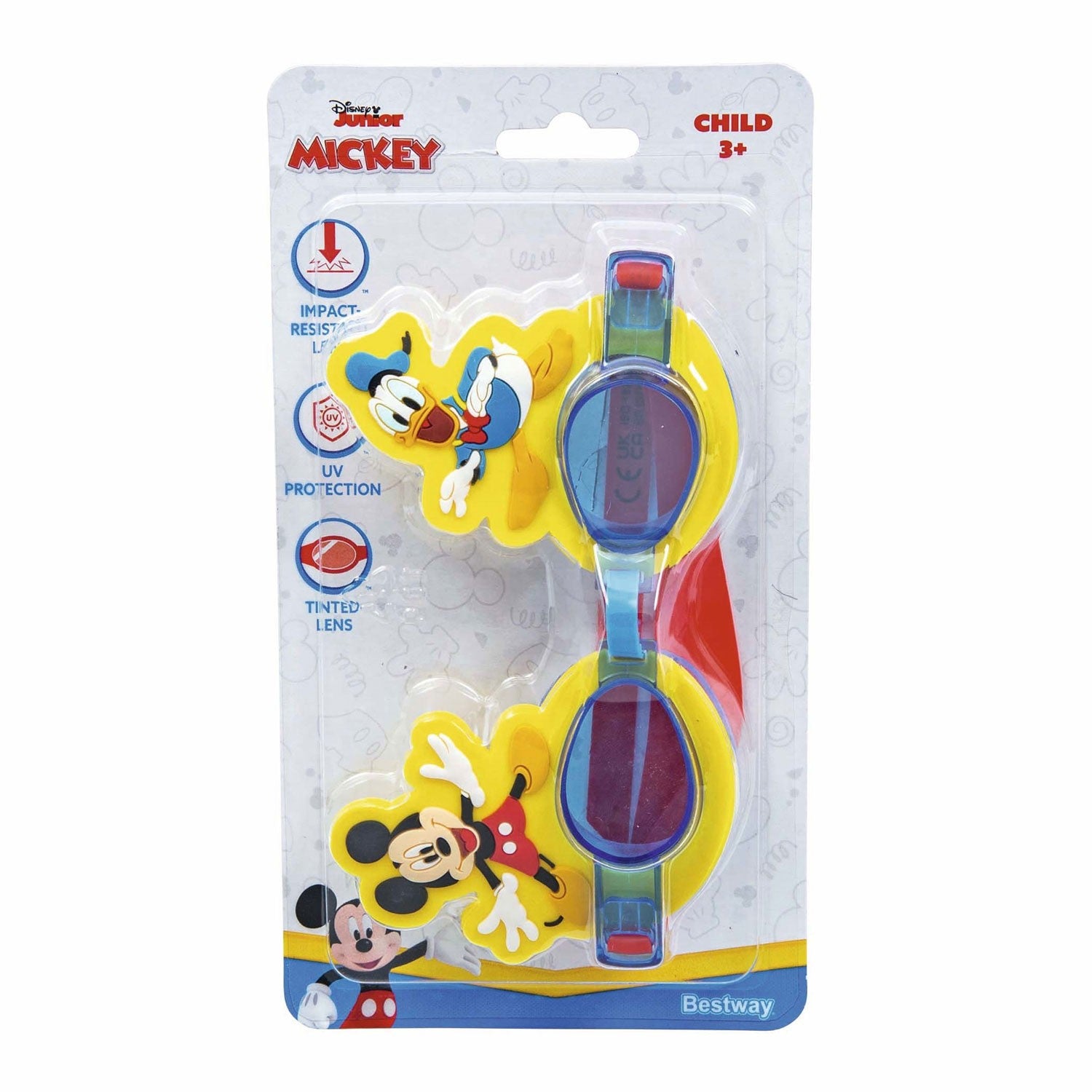 Vaikų plaukimo akiniai Mickey Bestway 9102S