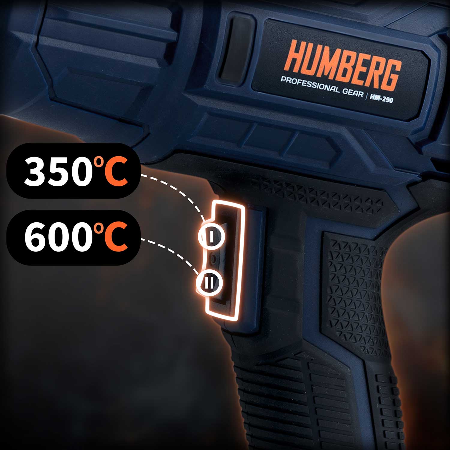 Humberg HM-290 2000 W elektros degiklis