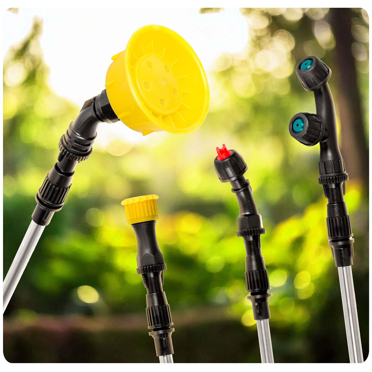 Akumuliatorių purškiklis su Plonos PL-603 maišytuvu