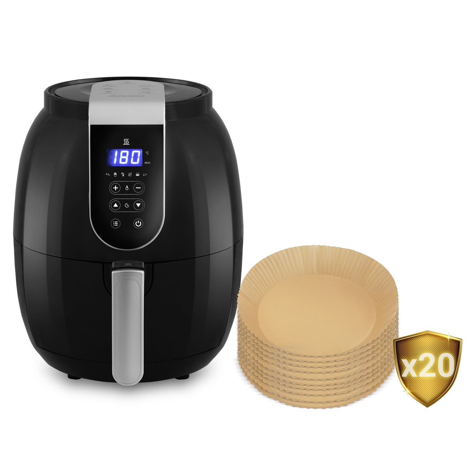 16 cm Berdsen kepimo popierius keptuvėje - 20 vienetų