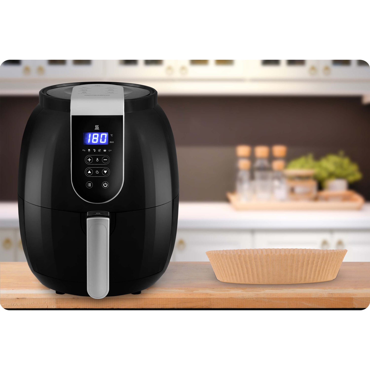 16 cm Berdsen kepimo popierius keptuvėje - 80 vienetų
