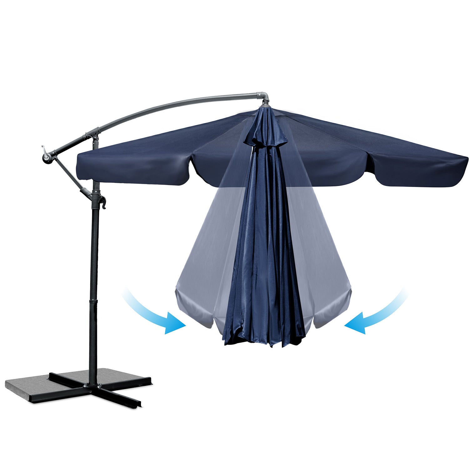 Plonos PL-880 6 skerspjūvio 350 cm su dangčiu