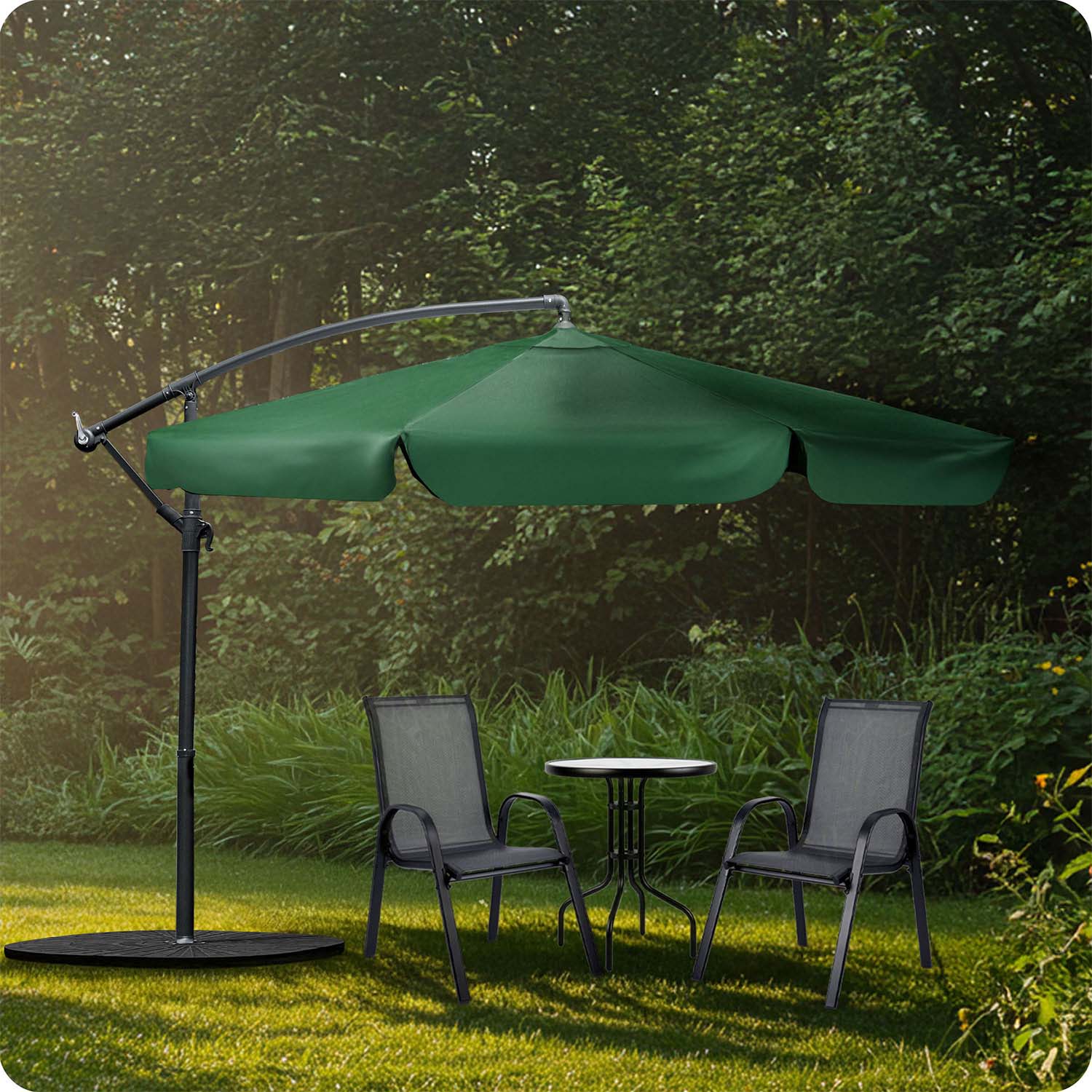 Plonos PL-881 8 segmentų 350 cm su dangteliu apatinis sodininkas