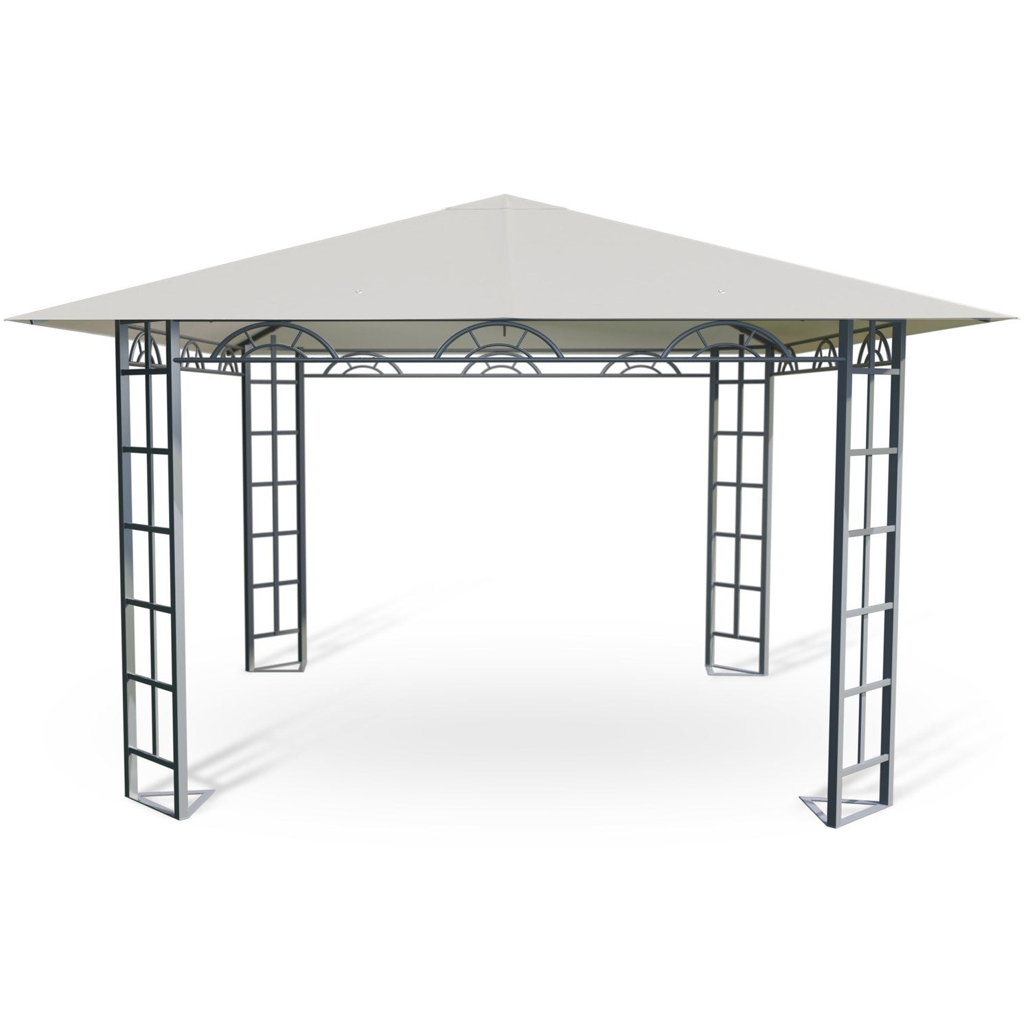 Bežo spalvos sodo paviljonas 3x3m 4934