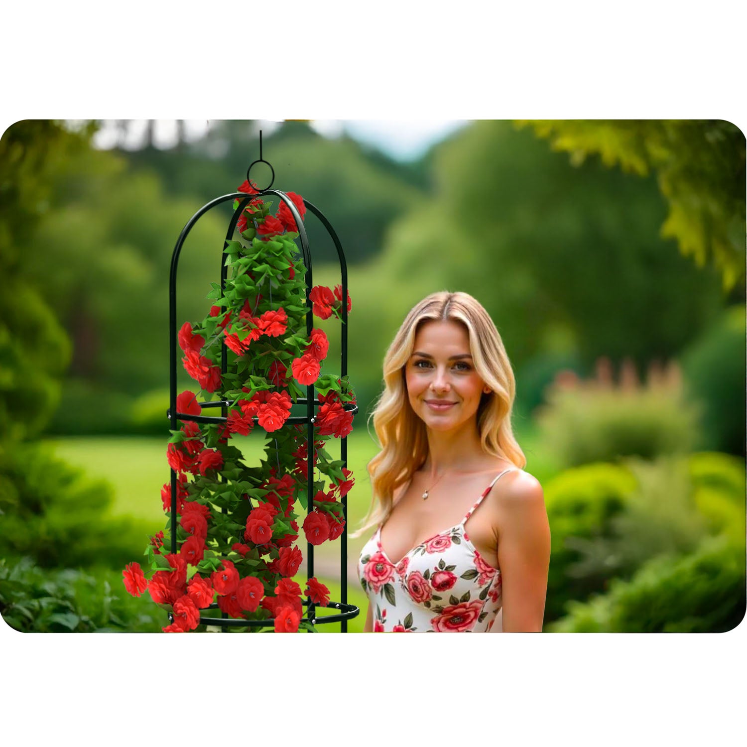 200 cm stulpų sodo pergola PL-992