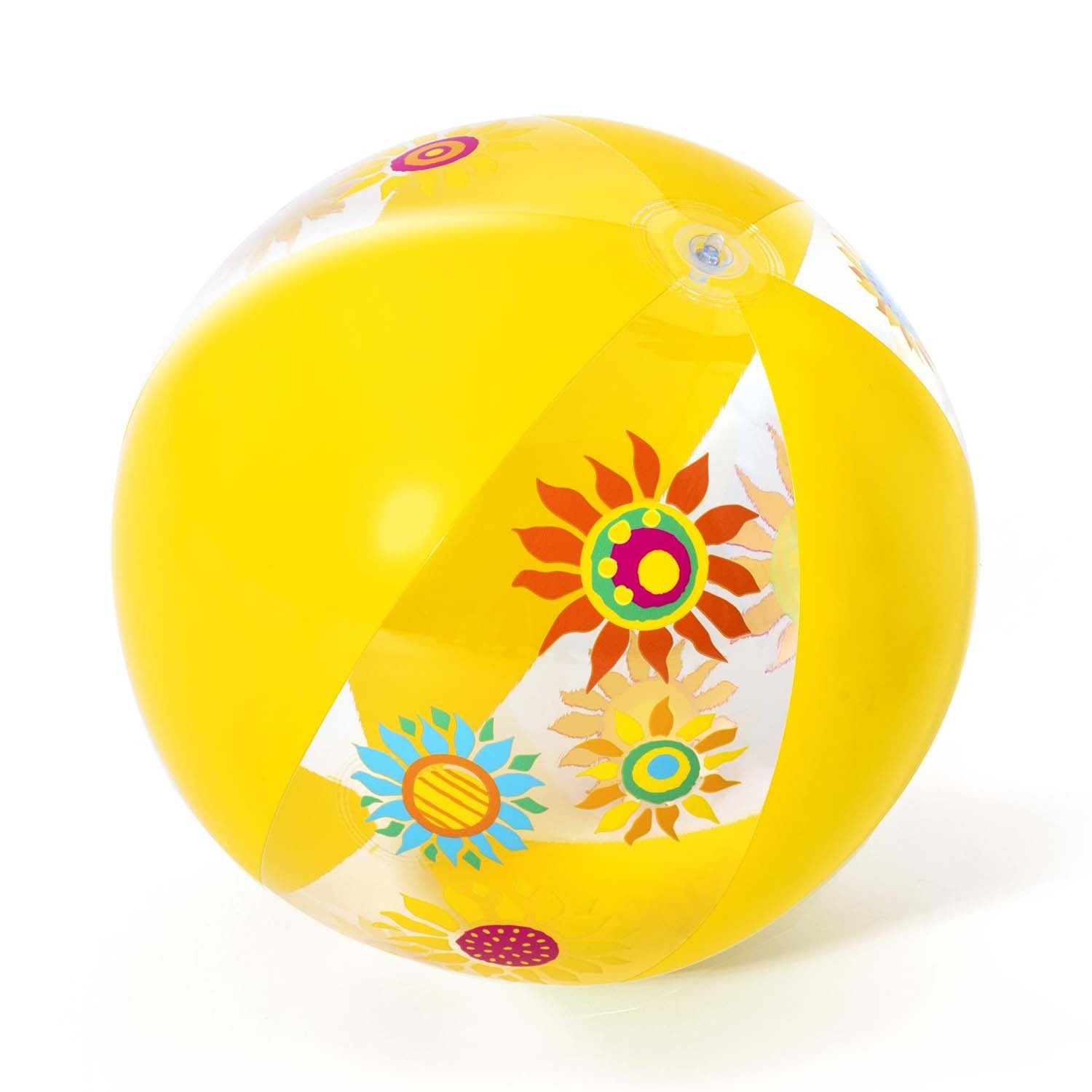 51 cm geltonas Bestway 31036 paplūdimio kamuolys