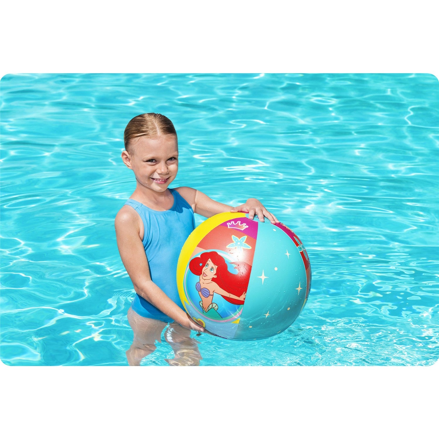 "Disney Princess Bestway" 91042 cm ploto kamuolys vaikams