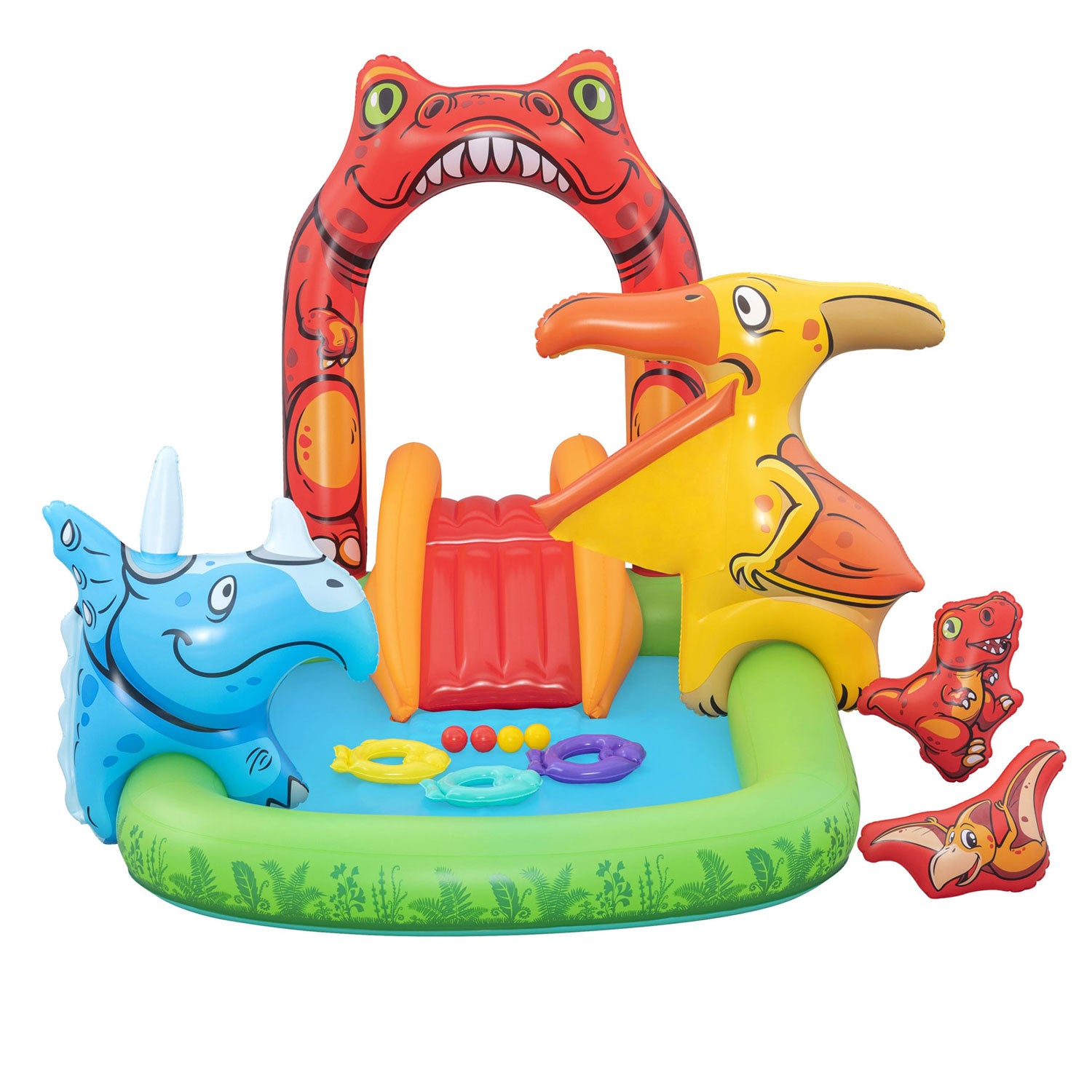 "Jurassic" pučiama žaidimų aikštelė