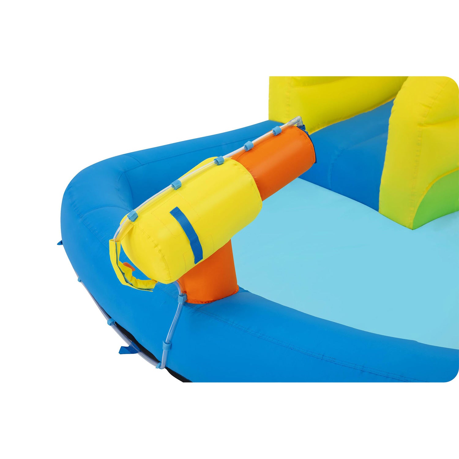 "Mega Park" pučiama žaidimų aikštelė 435 x 286 x 267 cm "Bestway" 53478