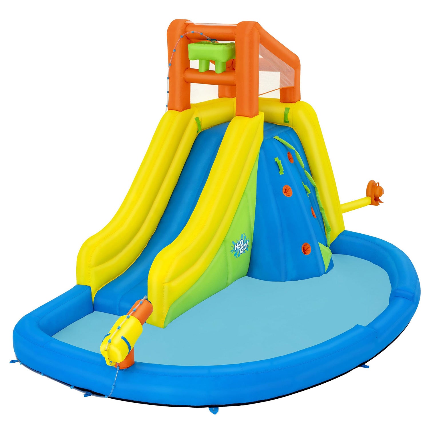 "Mega Park" pučiama žaidimų aikštelė 435 x 286 x 267 cm "Bestway" 53478