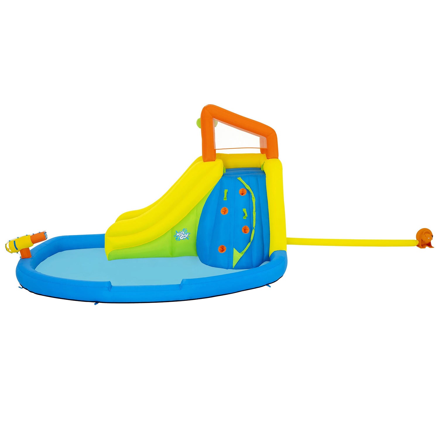 "Mega Park" pučiama žaidimų aikštelė 435 x 286 x 267 cm "Bestway" 53478