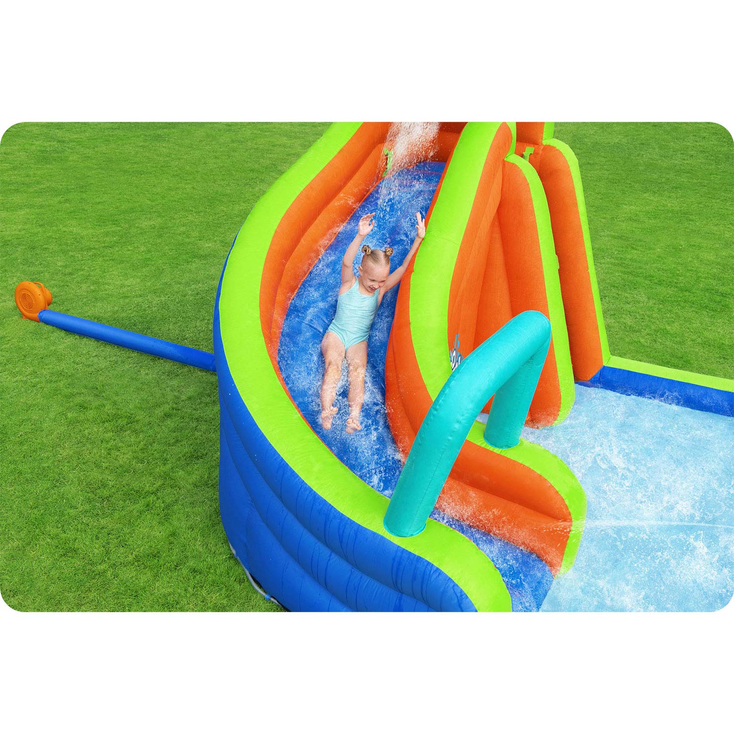 Drebėjimo žaidimų aikštelė Mega Park 365 x 320 x 270 cm Bestway 53408