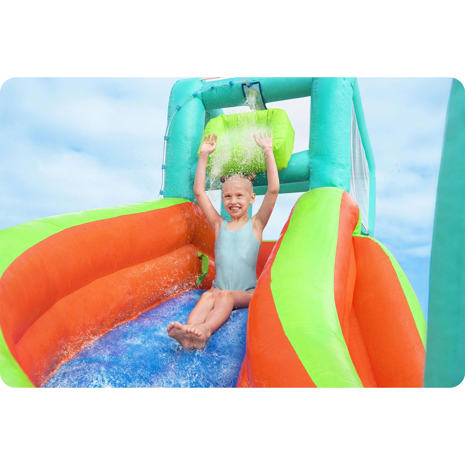 Drebėjimo žaidimų aikštelė Mega Park 365 x 320 x 270 cm Bestway 53408