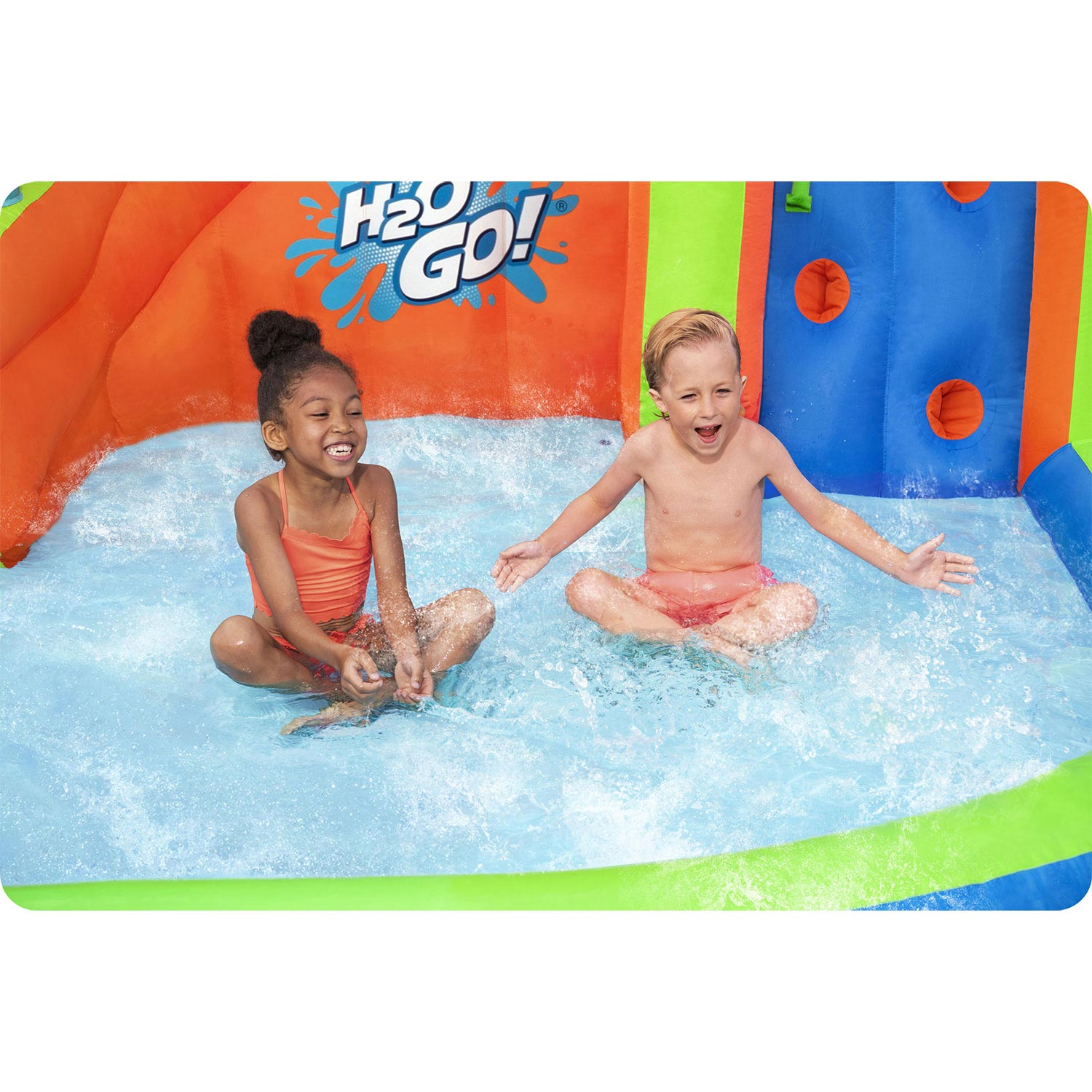 Drebėjimo žaidimų aikštelė Mega Park 365 x 320 x 270 cm Bestway 53408