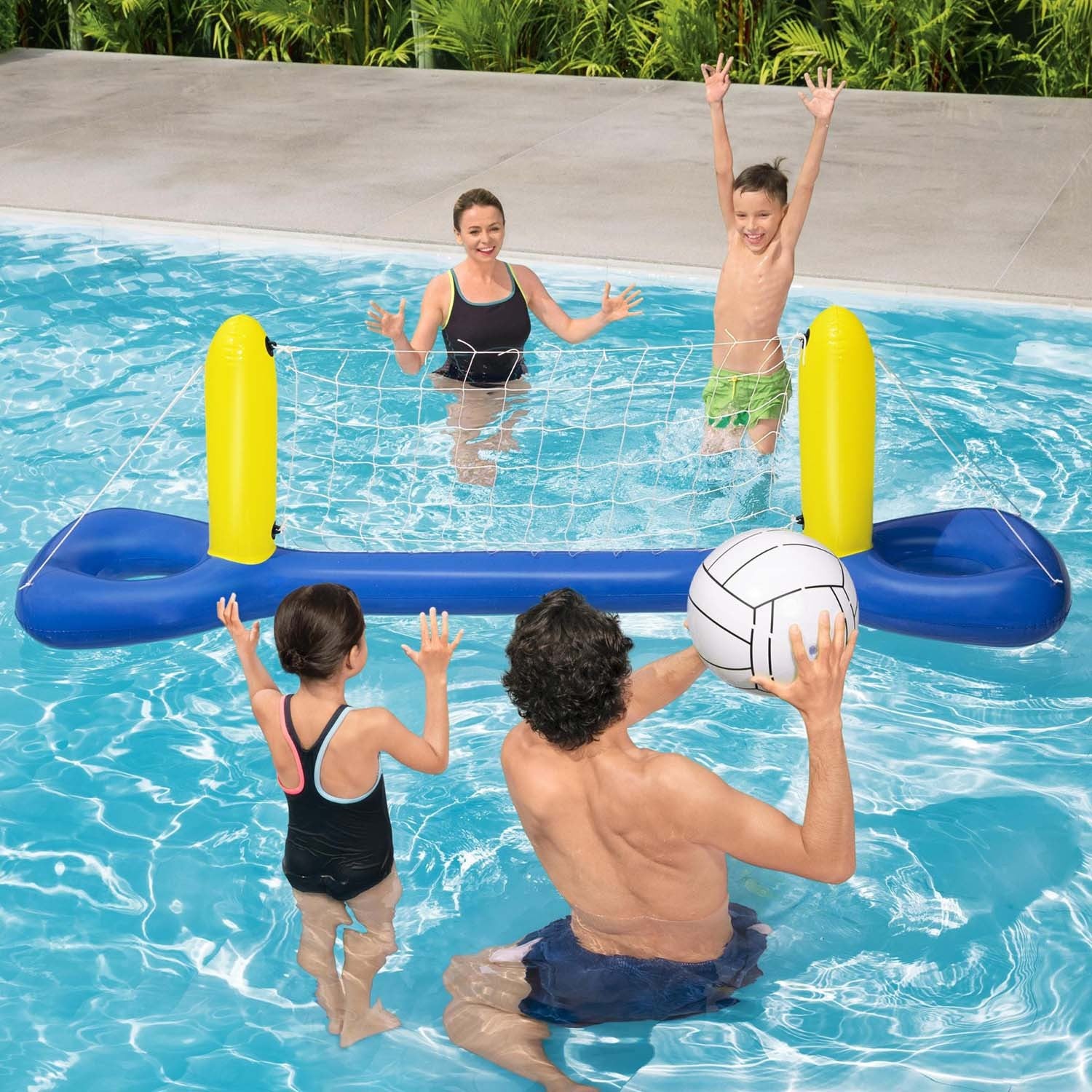 252 x 64 cm plaukiojančios baseino tinklinės komplektas Bestway 52133