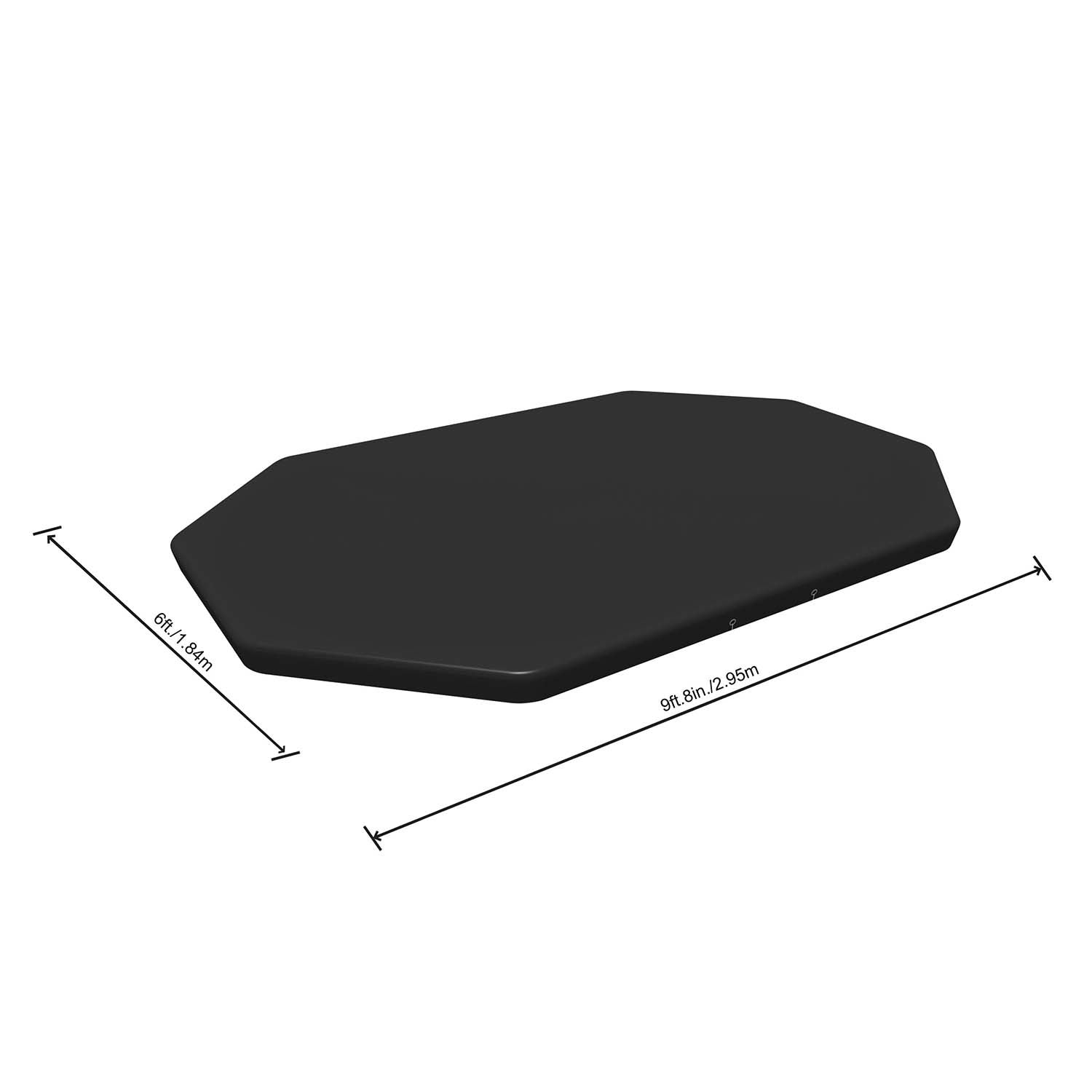 Ovalinio stogo baseino dangtelis 300 x 200 x 84 cm Bestway 58424