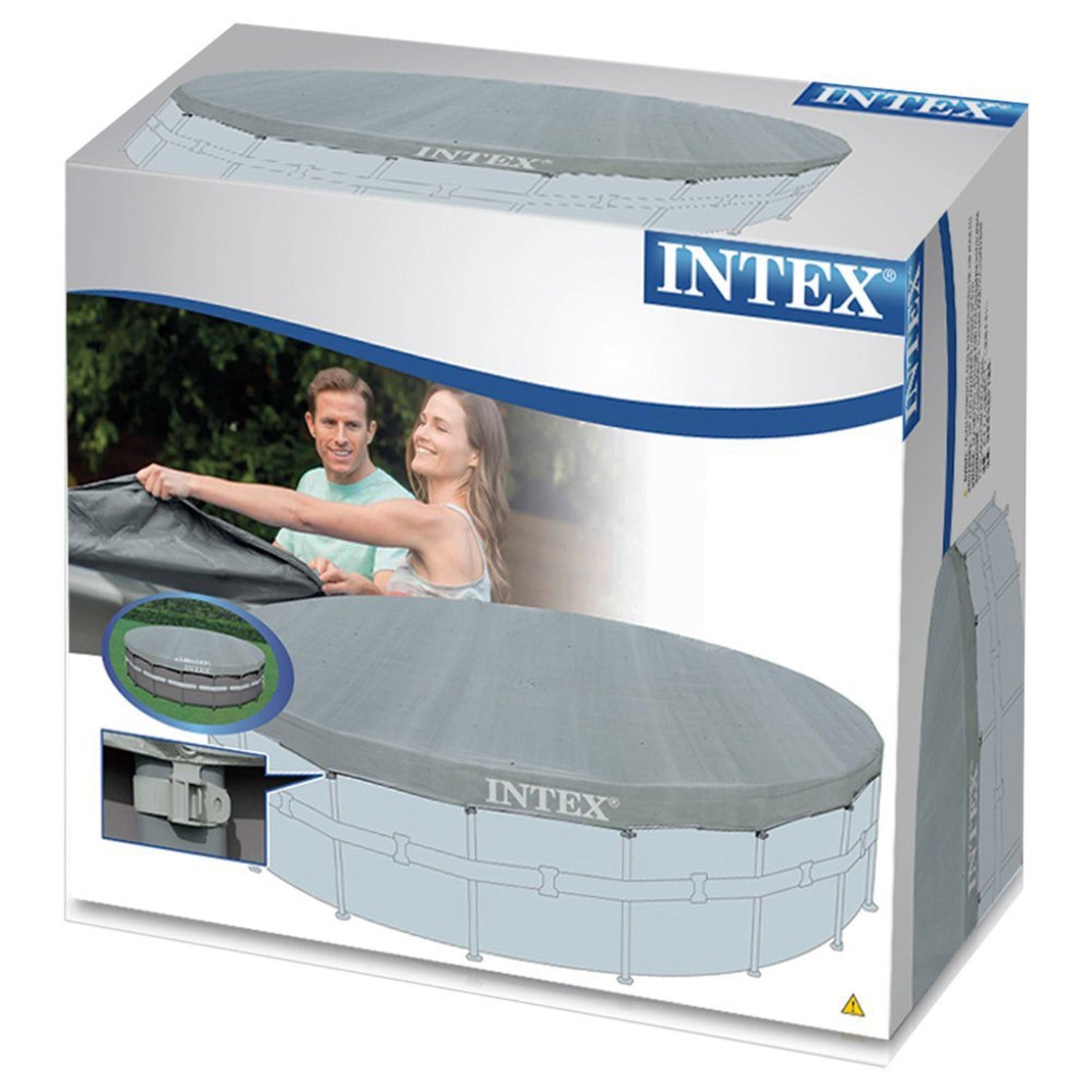 488 cm INTEX 28040 stilingo baseino dangtelis