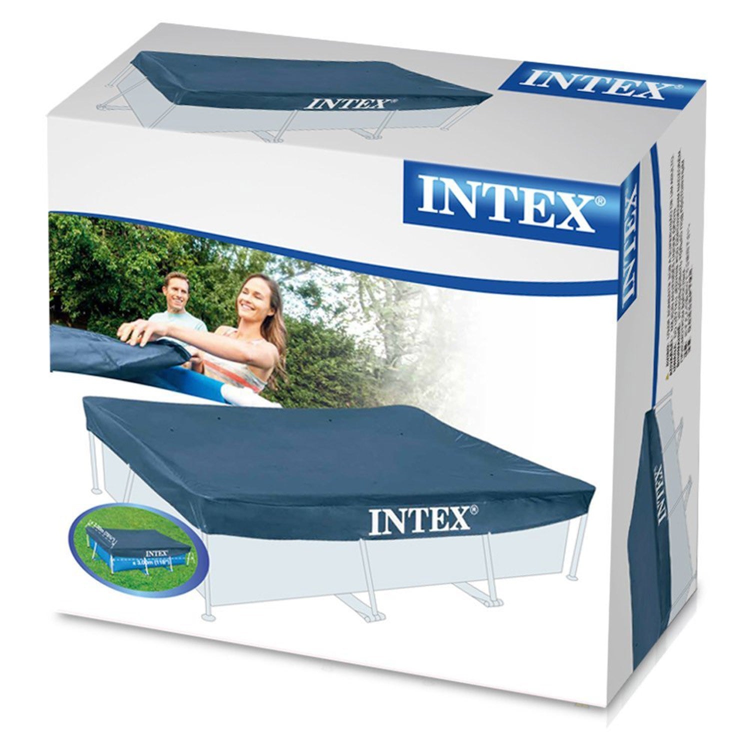 300 x 200 cm stogo baseino dangtelis INTEX 28038