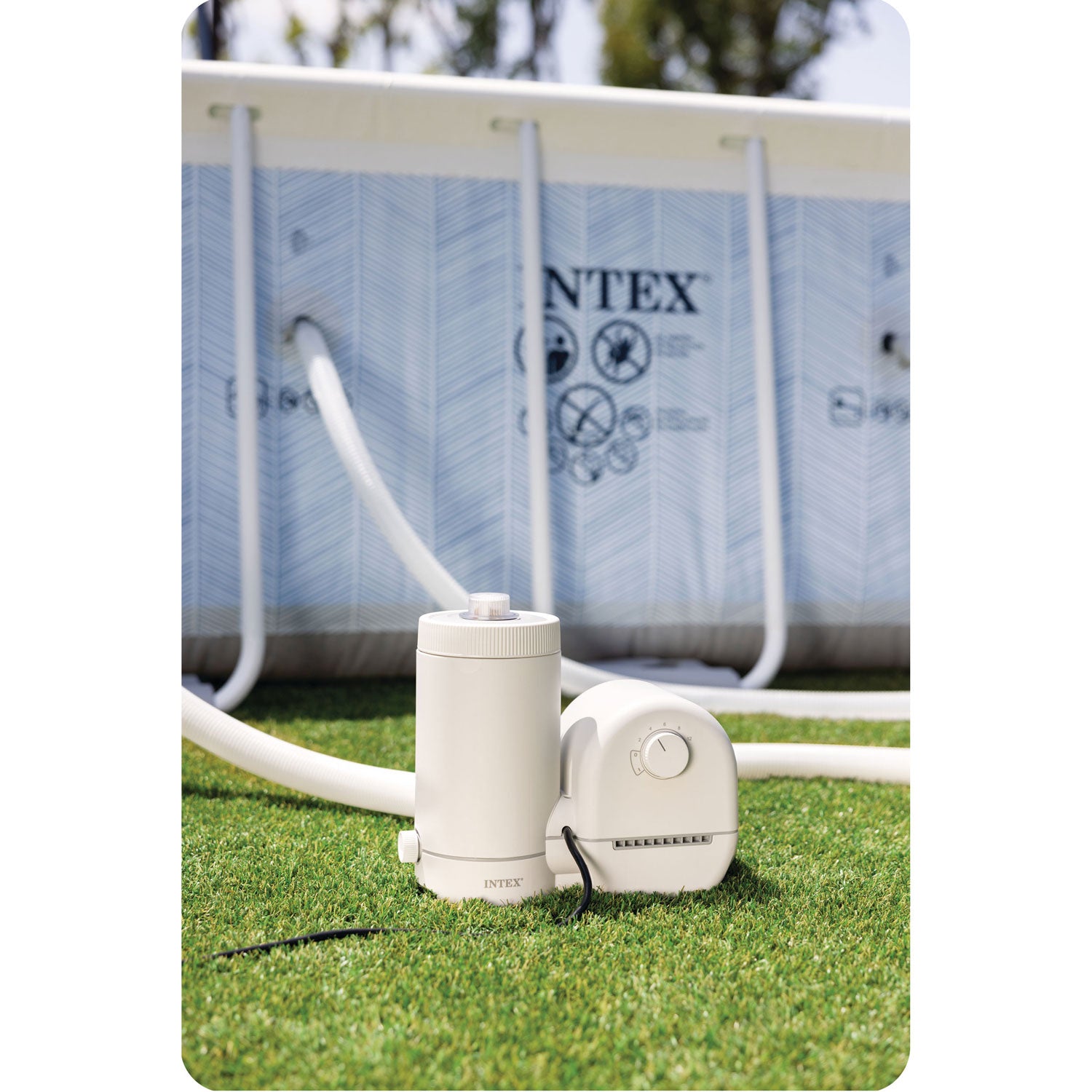 5678 l/h INTEX 26636 sodinių baseinų filtravimo siurblys