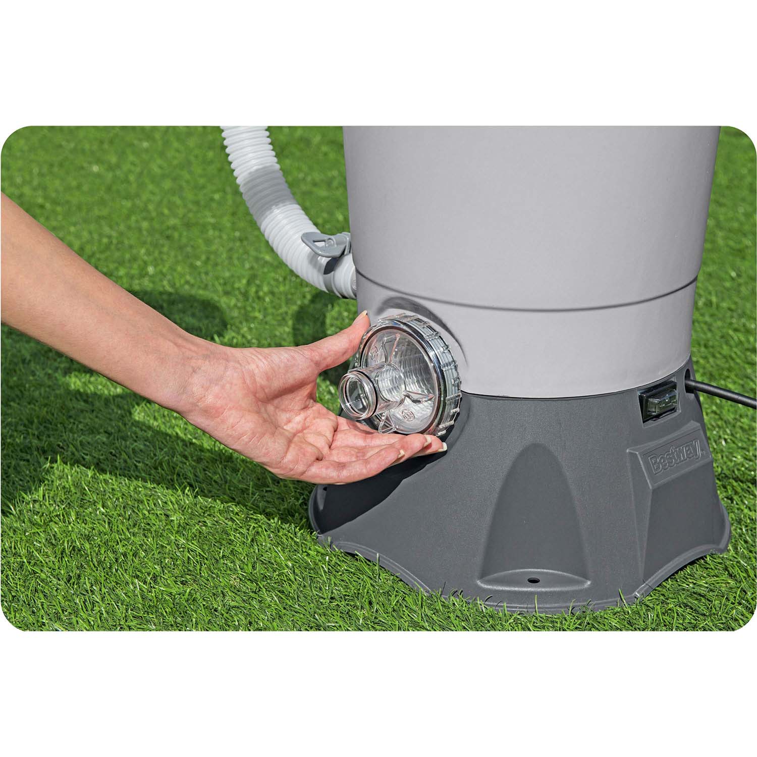 3596 l/h smėlio siurblys + 25 kg Bestway smėlio