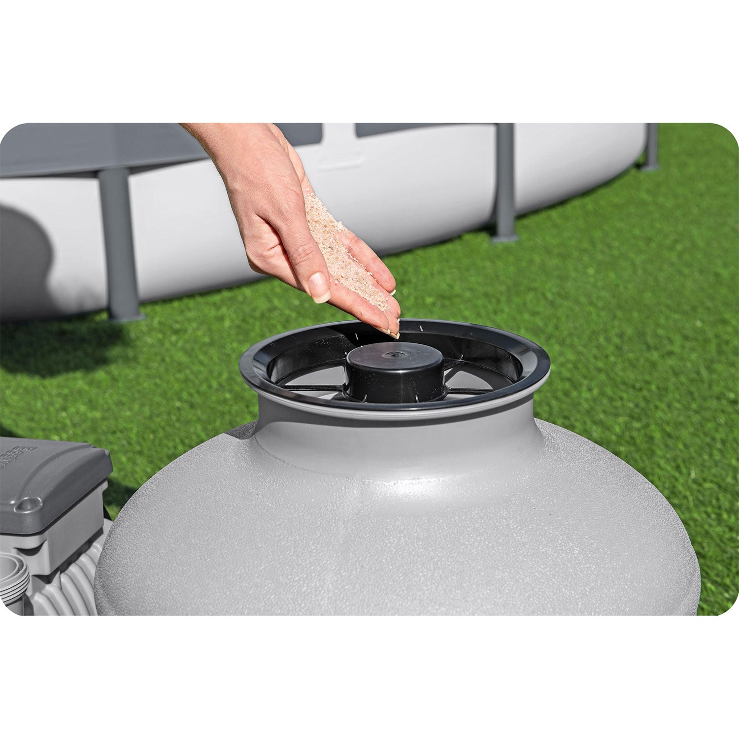 11355 L/h baseino smėlio siurblys Bestway 58486