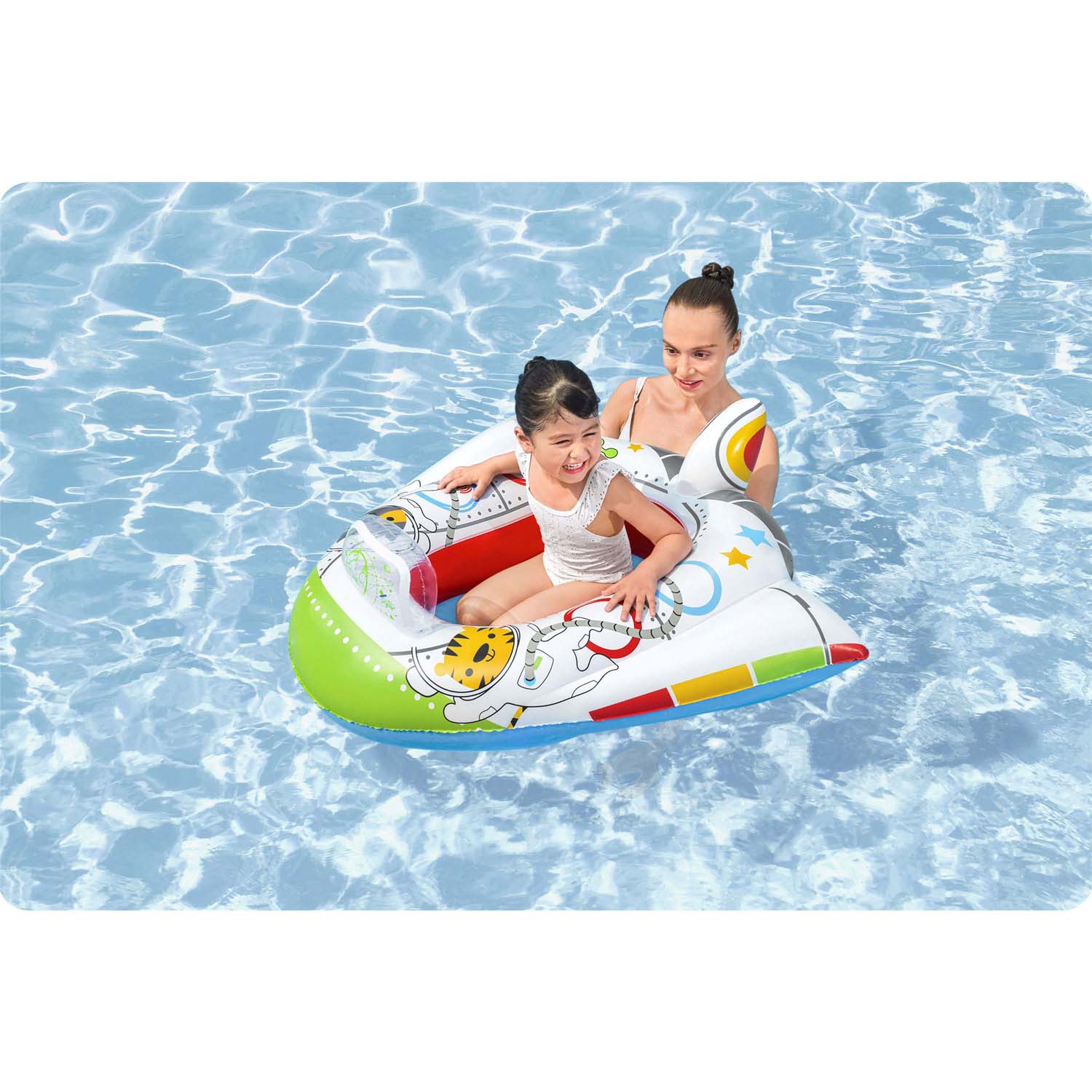 Plokštinis laivas 104 x 99 cm Bestway 34178