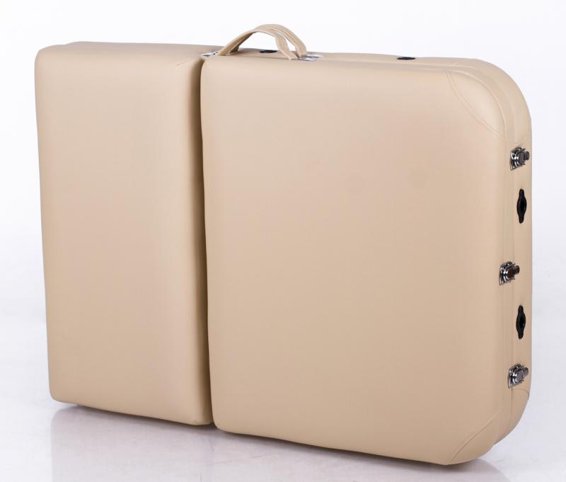 RESTPRO® Memory 3 bežo spalvos nešiojamas masažo stalas