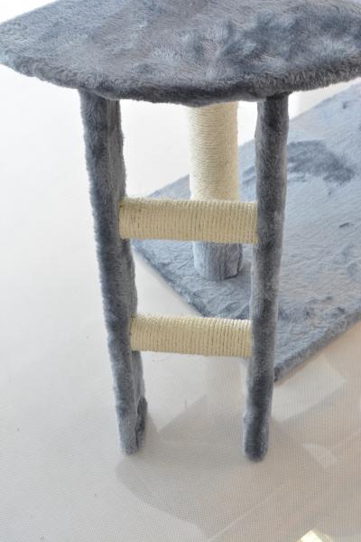 Katės namai CAT215 pilkas