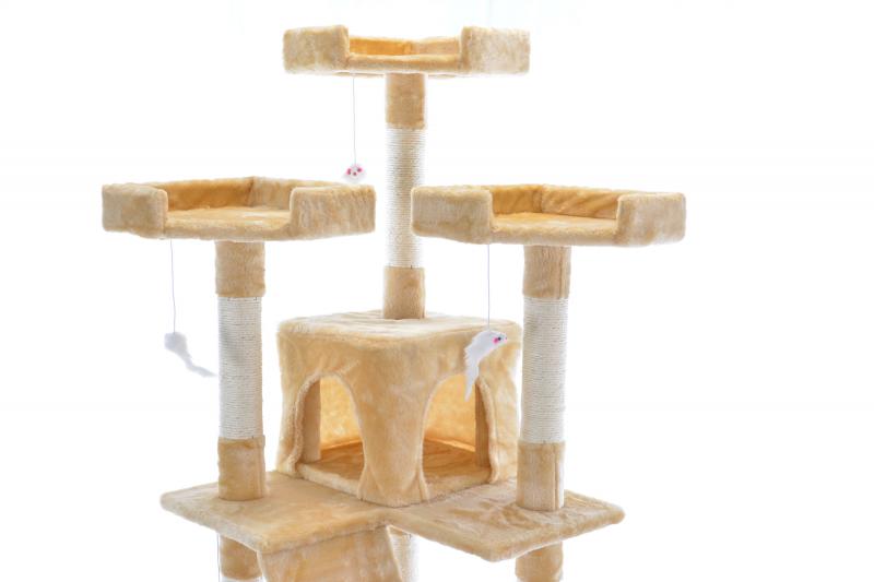 Katės namai CAT608 Beige