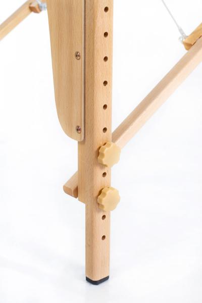 RESTPRO® Classic-3 juodas nešiojamas masažo stalas