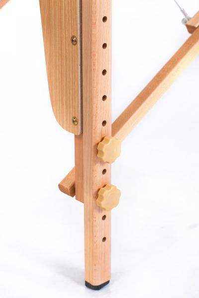 RESTPRO® Classic-3 kreminis nešiojamas masažo stalas