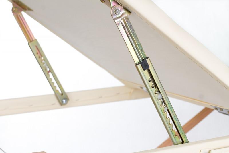 RESTPRO® Classic-3 kreminis nešiojamas masažo stalas