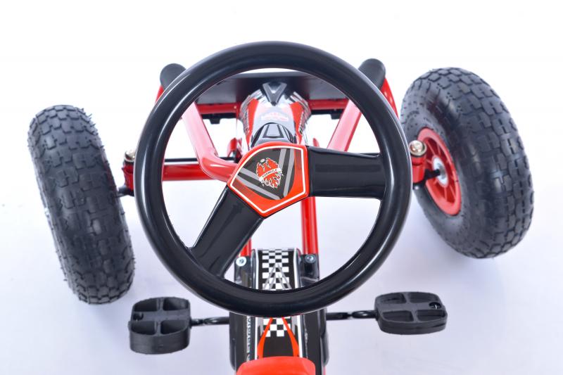 Velokart (Velomobile) Go-Kart A-15 Red (3-8 metų)