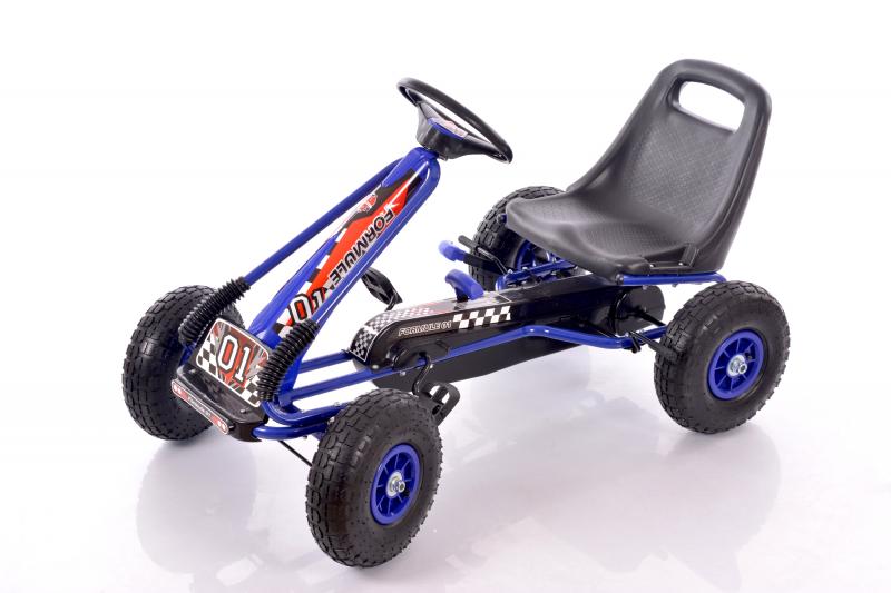 Velokart (Velomobile) Go-Kart A-15 Blue (3-8 metų)