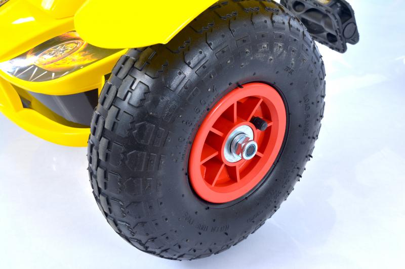Velokart (Velomobile) Go-Kart F618 geltonas (4-10 metų)
