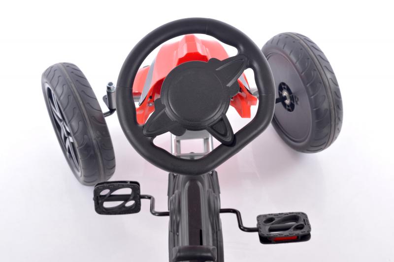 Velokart (Velomobile) Go-Kart 1504 Red (5-12 metų)