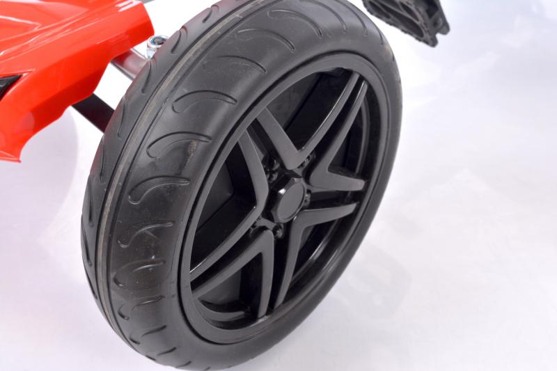 Velokart (Velomobile) Go-Kart 1504 Red (5-12 metų)