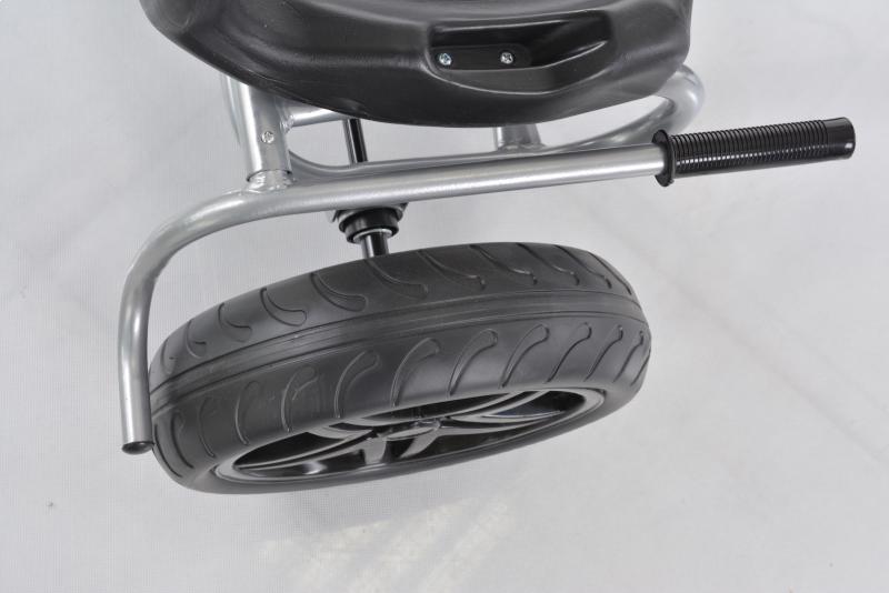 Velokart (Velomobile) Go-Kart 1504 Black (5-12 metų)